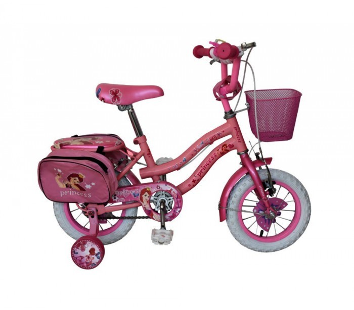  Vélo RS1211 pour filles Cadre PRINCESS taille 12 en acier âge 2 - 5 ans