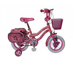  Vélo RS1211 pour filles Cadre PRINCESS taille 12 en acier âge 2 - 5 ans