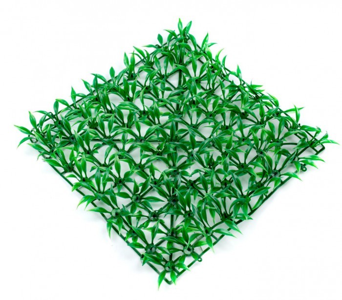  036392 Parcelle de gazon synthétique réaliste pour jardin 25x25 cm
