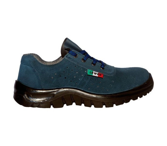 Chaussure de sécurité unisex anti-dérapante LEWER SCAMOSCIATE 3101B S1P CLASSIC