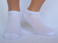 Lot de 6  paires de chaussettes invisibles taille basse - mod. PIKI