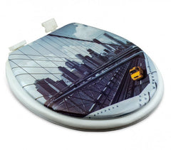 132333 Abattant WC UNIVERSEL Modèle New-York siège doux