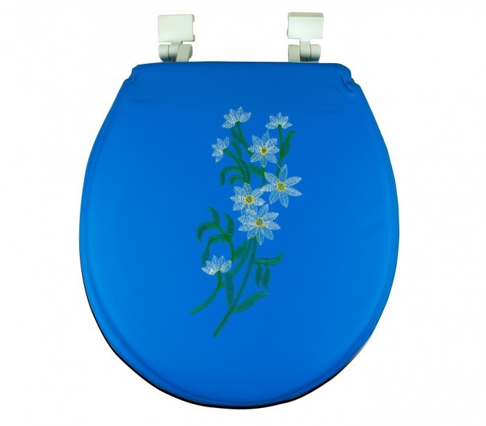 120989 Abbatant toilette différentes couleurs avec broderie