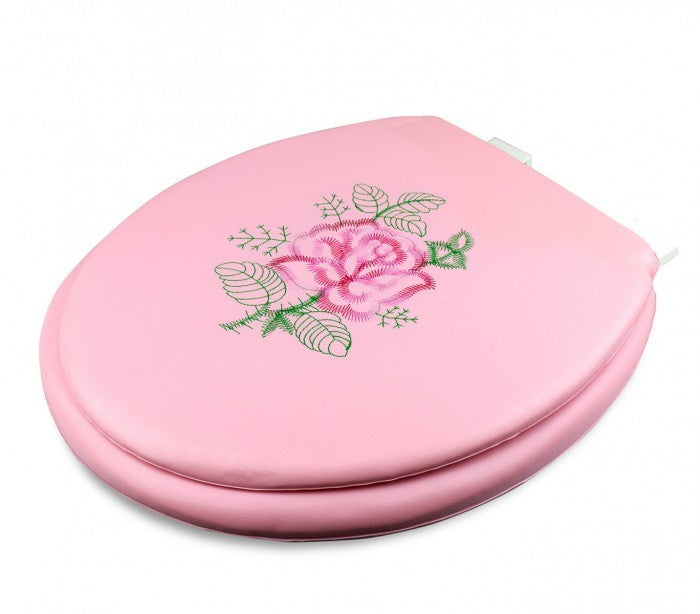 120989 Abbatant toilette différentes couleurs avec broderie