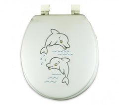 120989 Abbatant toilette différentes couleurs avec broderie