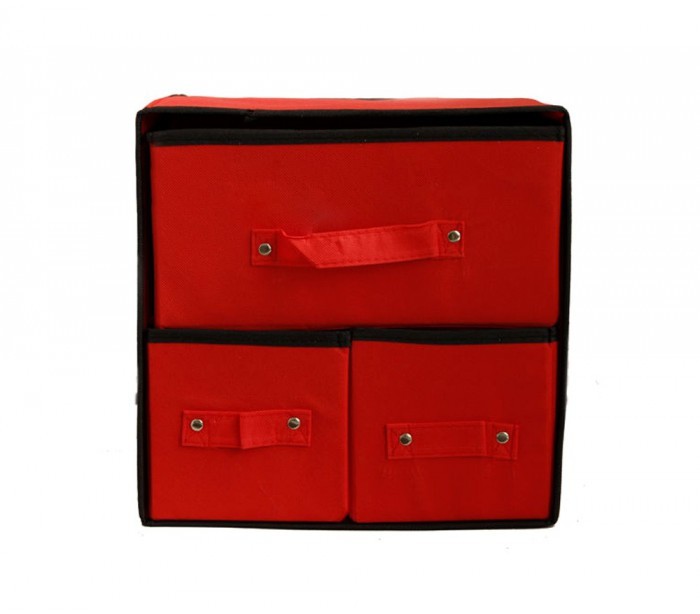 049880 Organisateur economie d'espace 3 Tiroirs   WELKHOME 30X29X22CM
