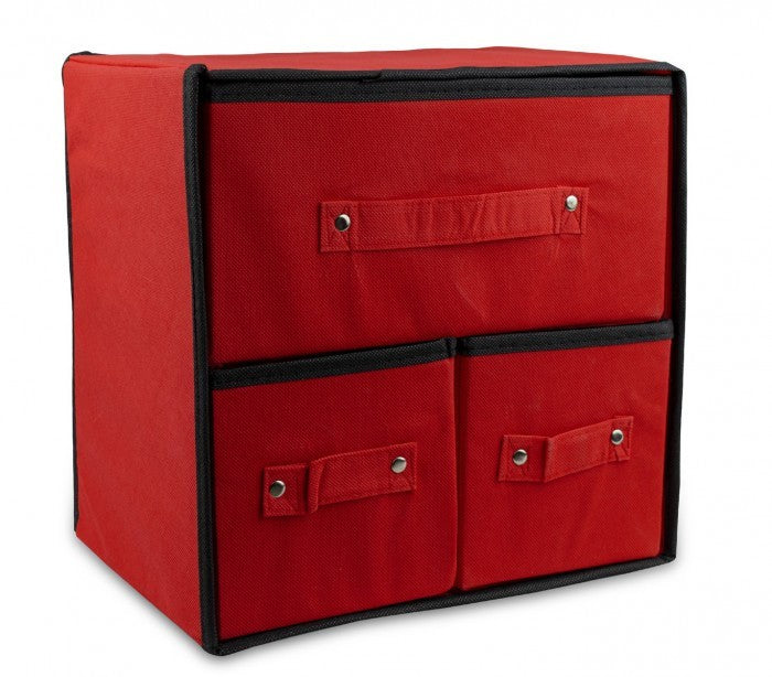 049880 Organisateur economie d'espace 3 Tiroirs   WELKHOME 30X29X22CM