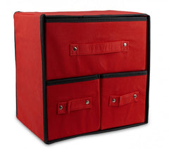 049880 Organisateur economie d'espace 3 Tiroirs   WELKHOME 30X29X22CM