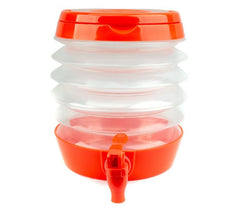  224328 Bidon d'eau à soufflet avec robinet  économie d'espace WELKHOME 3.5 Lt