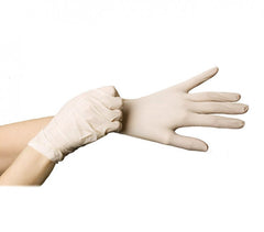 220603 Pack 100 gants en latex jetables tailles RILUX du S au XL