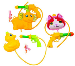 369951 Pistolet à eau SPLASH avec réservoir en forme d'animal à choisir