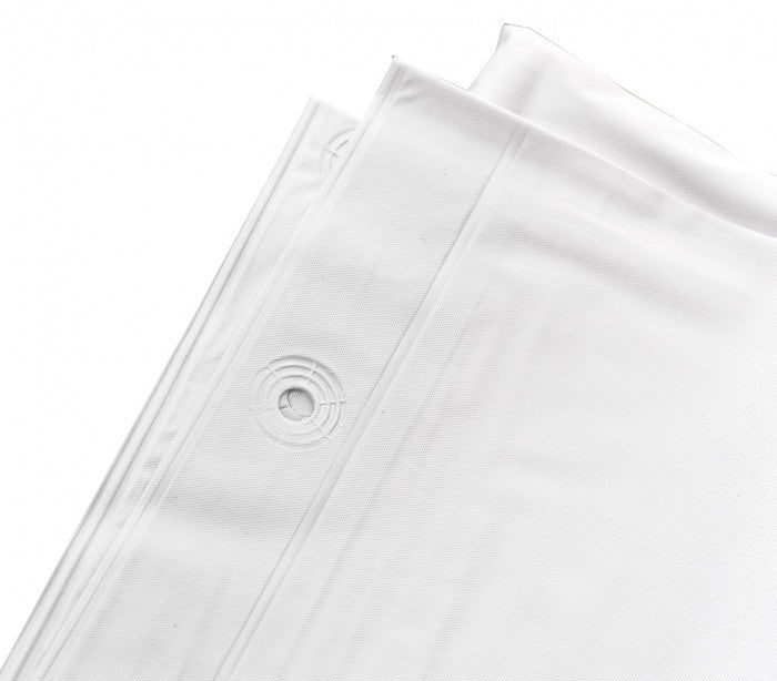191026 Rideau de douche en polyester RILUX 180 x 200 cm avec 12  anneaux inclus