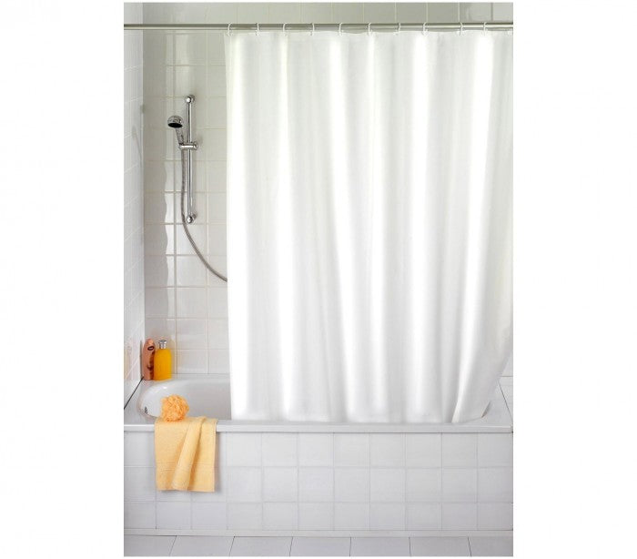191026 Rideau de douche en polyester RILUX 180 x 200 cm avec 12  anneaux inclus