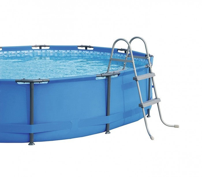 58430 Echelle Bestway pour piscines surélévées avec 2 barreaux 84 cm