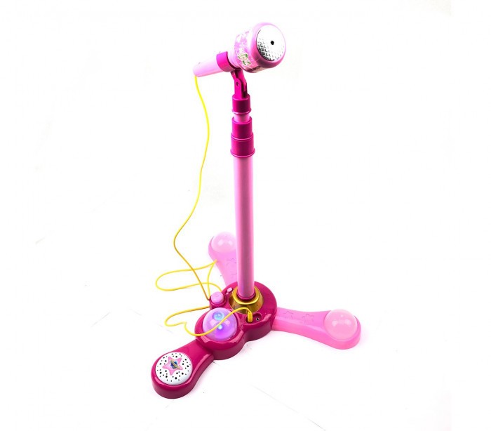  288320 Micro karaoké Rockstar lumière et trépied hauteur réglable jusqu'a 117cm