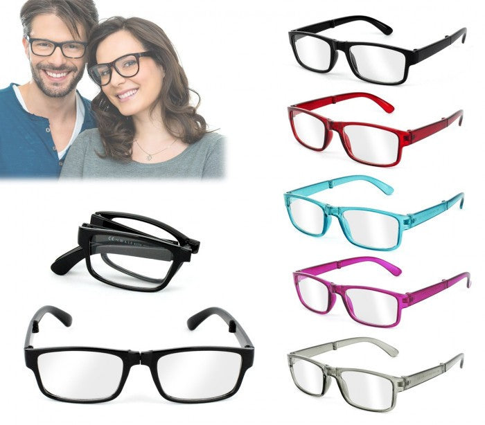 41278 Lunette de lecture pliante mod. Bring Easy plusieurs coloris et correctio