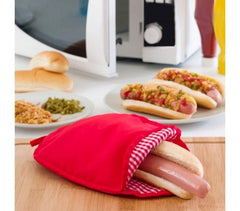 178019 Sac de cuisson de 1 ou 2 HOTDOGS au micro-ondes, prêt en une m