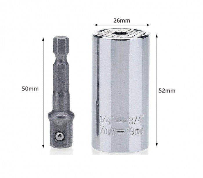 178873 Clé universelle GATOR GRIP POWER de 7 à 19 mm pour chaque boulon