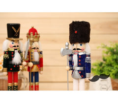 831027  Soldat décoratif  ASCIA 30 cm en bois peint à la main