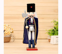 831041 Soldat décoratif  38 cm en bois peint à la main Rois differents modèles