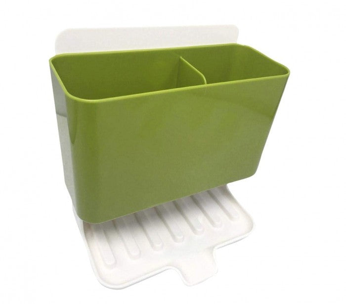 871049 Organisateur pour évier, éponge, produit vaisselle avec egouttoir 