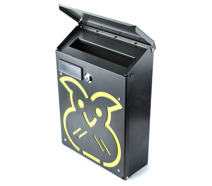 Boîte aux lettres Iron Grey Art 730d Hibou avec serrure 21X8X30 c