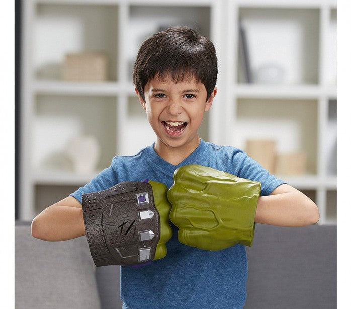 366682 Marvel Hulk RAGNAROK Poings électroniques avec sons préenregistrés HASBRO