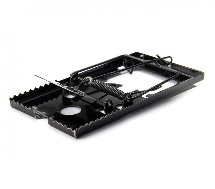 331446 Pack 4 Piège à souris DHOMTEK  tapette à ressort 8.5X16X1 CM
