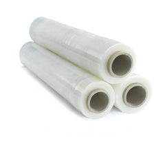 Film plastique étirable manuel transparent 23 mm film 2.4 kg 500 mm