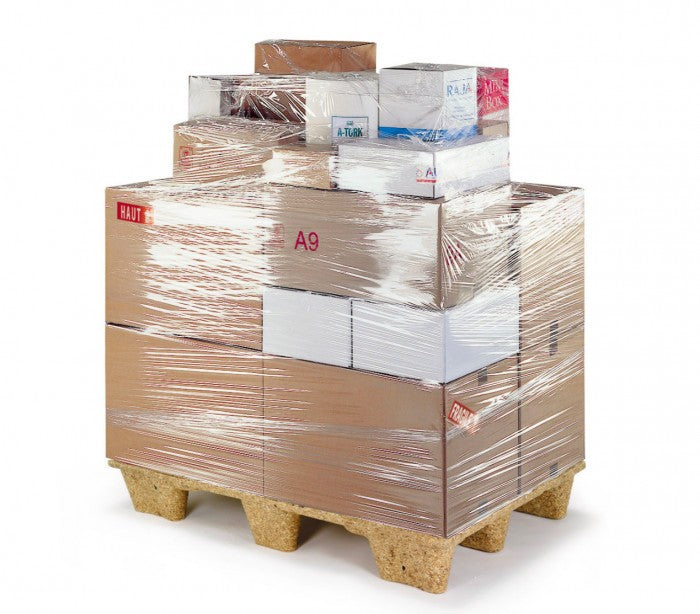 Film plastique étirable manuel transparent 23 mm film 2.4 kg 500 mm