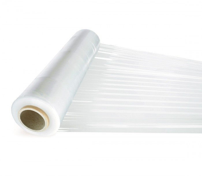 Pack de 6 Film plastique étirable manuel transparent 23 mm film 2.4 kg 500 mm