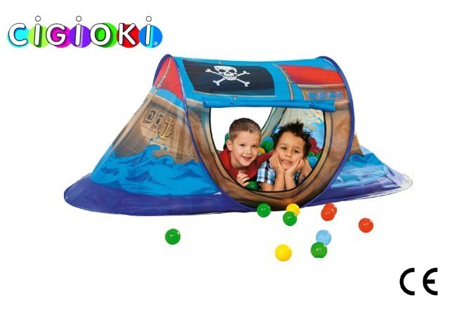 Tente de jeu bateau pirate 170 x 85 x 70 cm LINEA CIGIOCHI