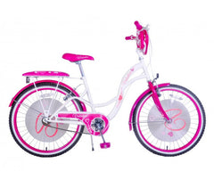 vélo pour fille 20" VALENTINA avec cadre en acier âge de 6 à 10 ans