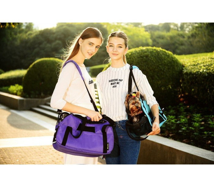 030163 Sac de transport pour animaux NOBLEZA avec prises d'air 48x25x33 cm