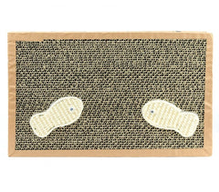 026432 Grattoir NOBLEZA carton parfumé pour chats 38.2x23x4 cm FISHING Box