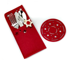 637388 Set de 7 pièces pour la décoration de la table de noël
