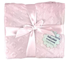 832189 Couverture bébé Nottediluna Baby très chaude avec des coeurs en velour