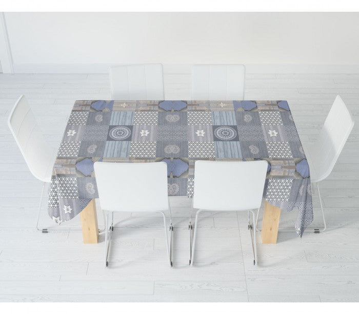 Dchome andalousie  385 7142  nappe en pvc haute qualité 140x275 cm