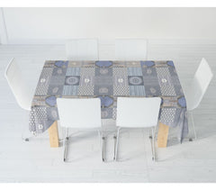 Dchome andalousie  385 7142  nappe en pvc haute qualité 140x275 cm