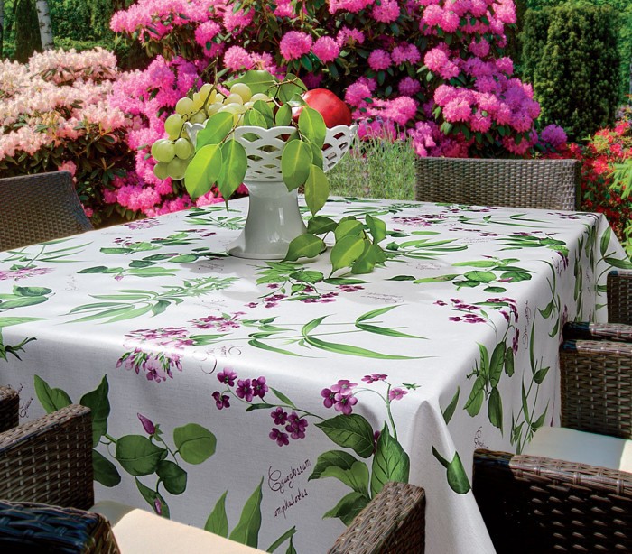 Dchome  Erbario 385 7144  nappe en pvc haute qualité 140x180 cm