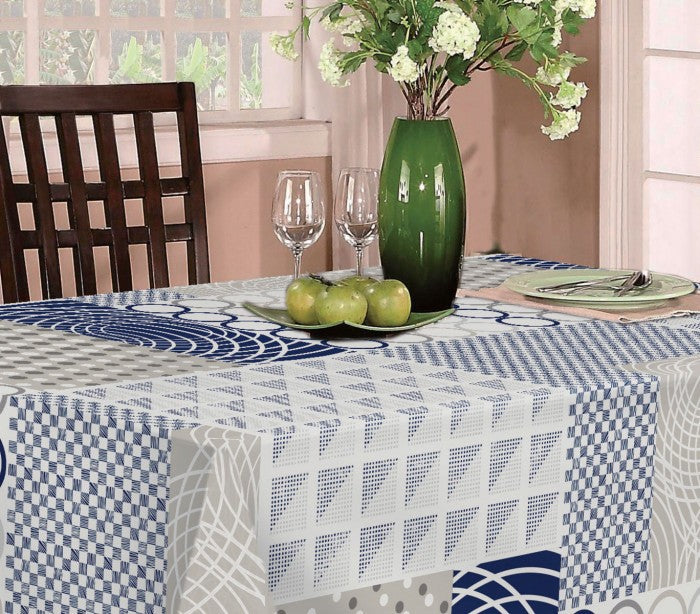 Dchome Figures plates 385 7176 nappe en pvc haute qualité 140x275 cm