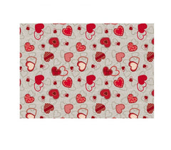 Dchome Love 385 7184 nappe en pvc haute qualité 140x225 cm