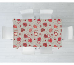 Dchome Love 385 7184 nappe en pvc haute qualité 140x275 cm