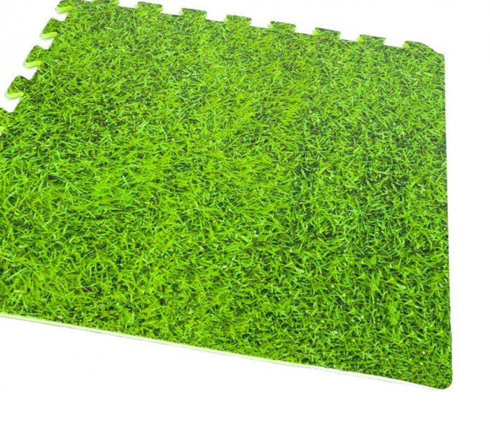  443668 Tapis puzzle EVA 4 pièces modulaires ERBETTA 60 x 60 x1cm