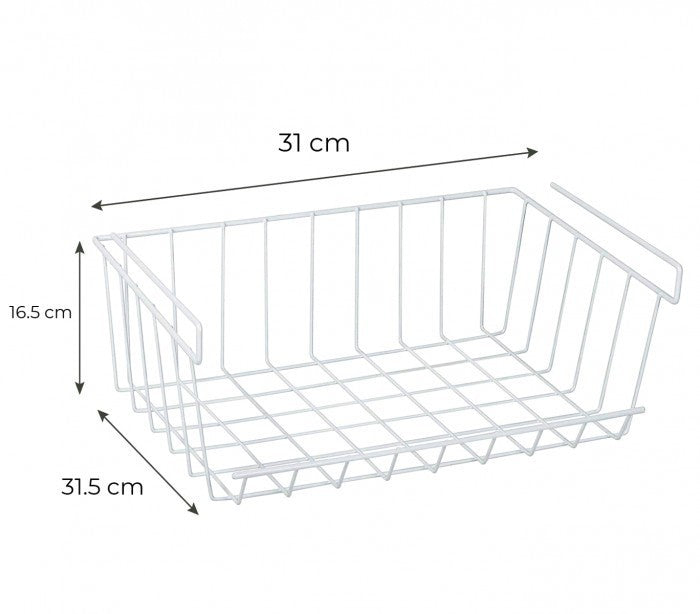 Organisateur pour cuisine, frigo, placard, gain d'espace 31X16,5X31,5 CM