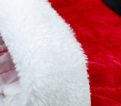 6072  Costume de Noël avec fermeture, scratch pour petits chiens