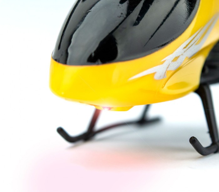  Mini hélicoptère à LED Predator télé-commandé à double  hélices