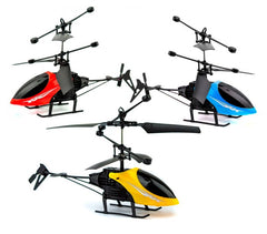  Mini hélicoptère à LED Predator télé-commandé à double  hélices