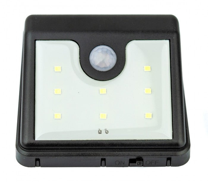 Lampe à énergie solaire 8 LED   SUPER BRIGHT capteur de mouvement et crépuscule