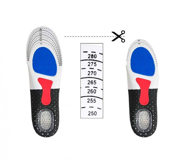 Semelles de sport réduit la fatigue des pieds, anti-choc T. 41 a 46